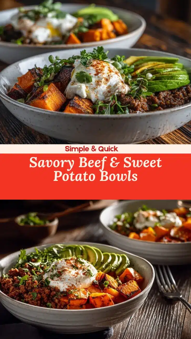 ground beef bowls recipe