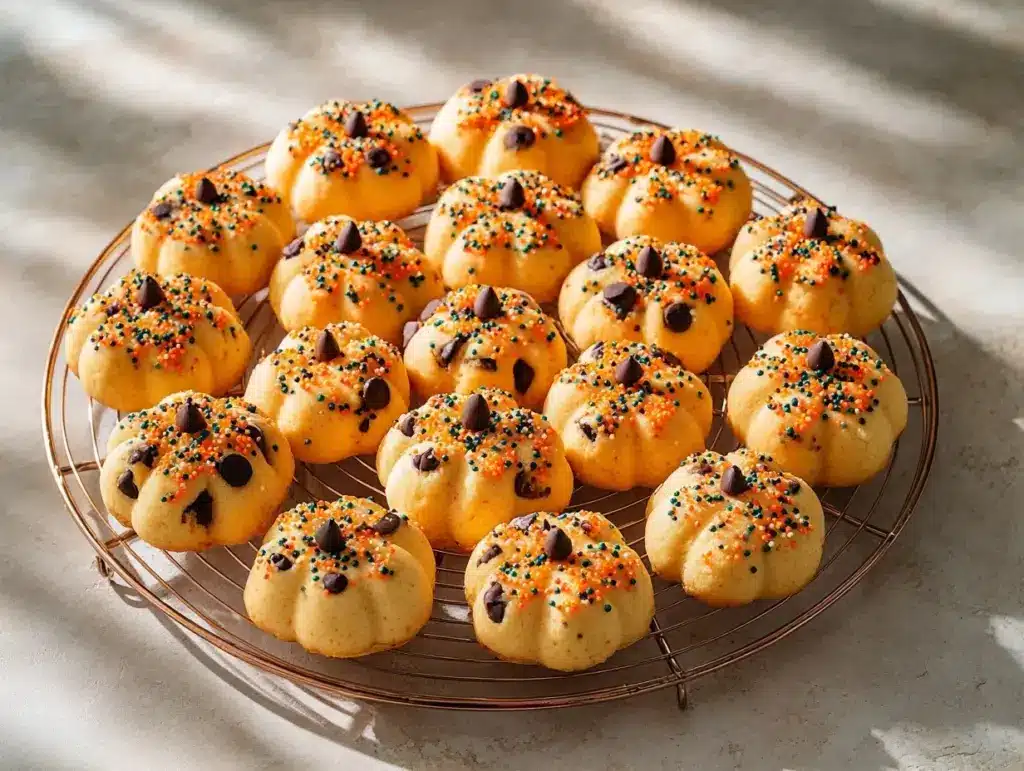Halloween shortbread cookies - featured image