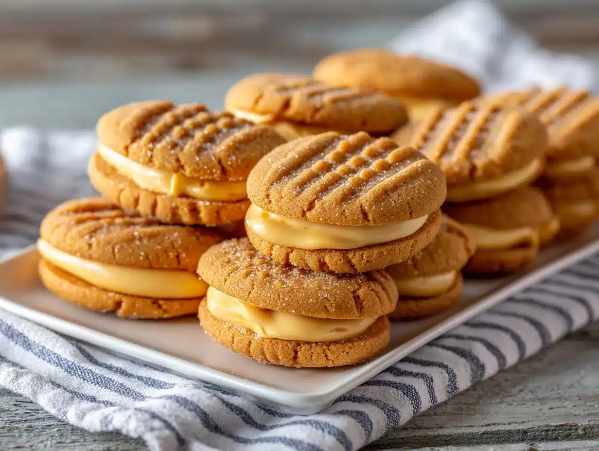 Homemade Nutter Butter Cookies preparation steps