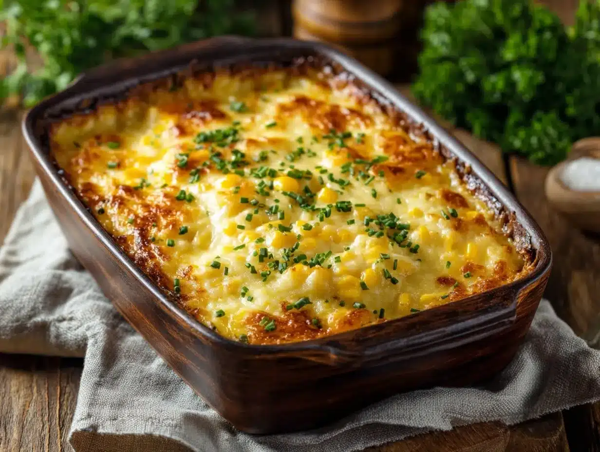 honey-glazed corn casserole preparation steps