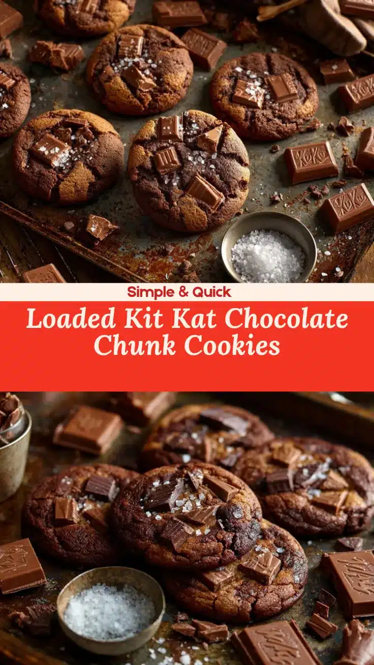 Kit Kat cookies recipe