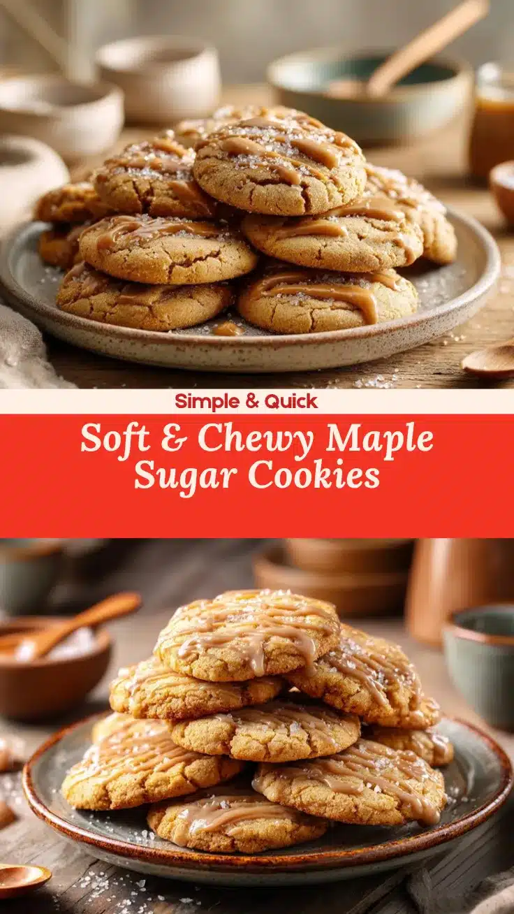 maple brown sugar cookies recipe