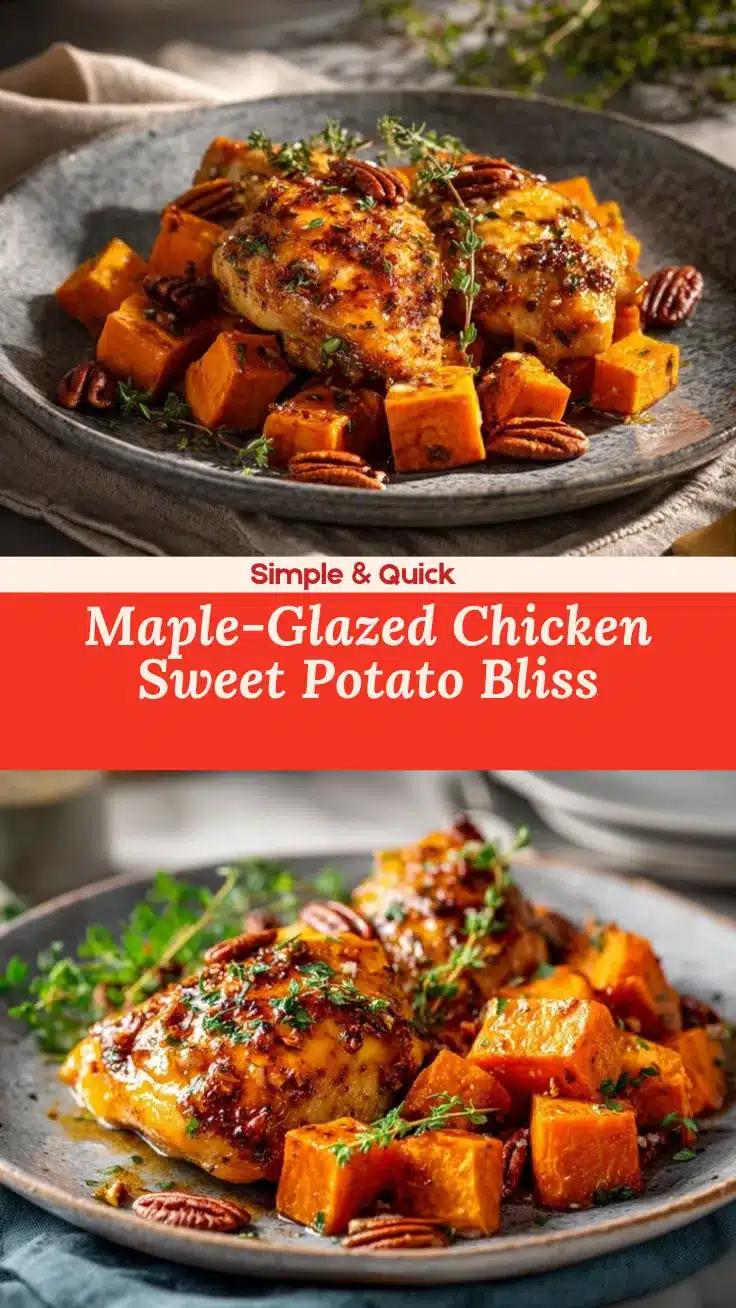 maple-glazed chicken recipe