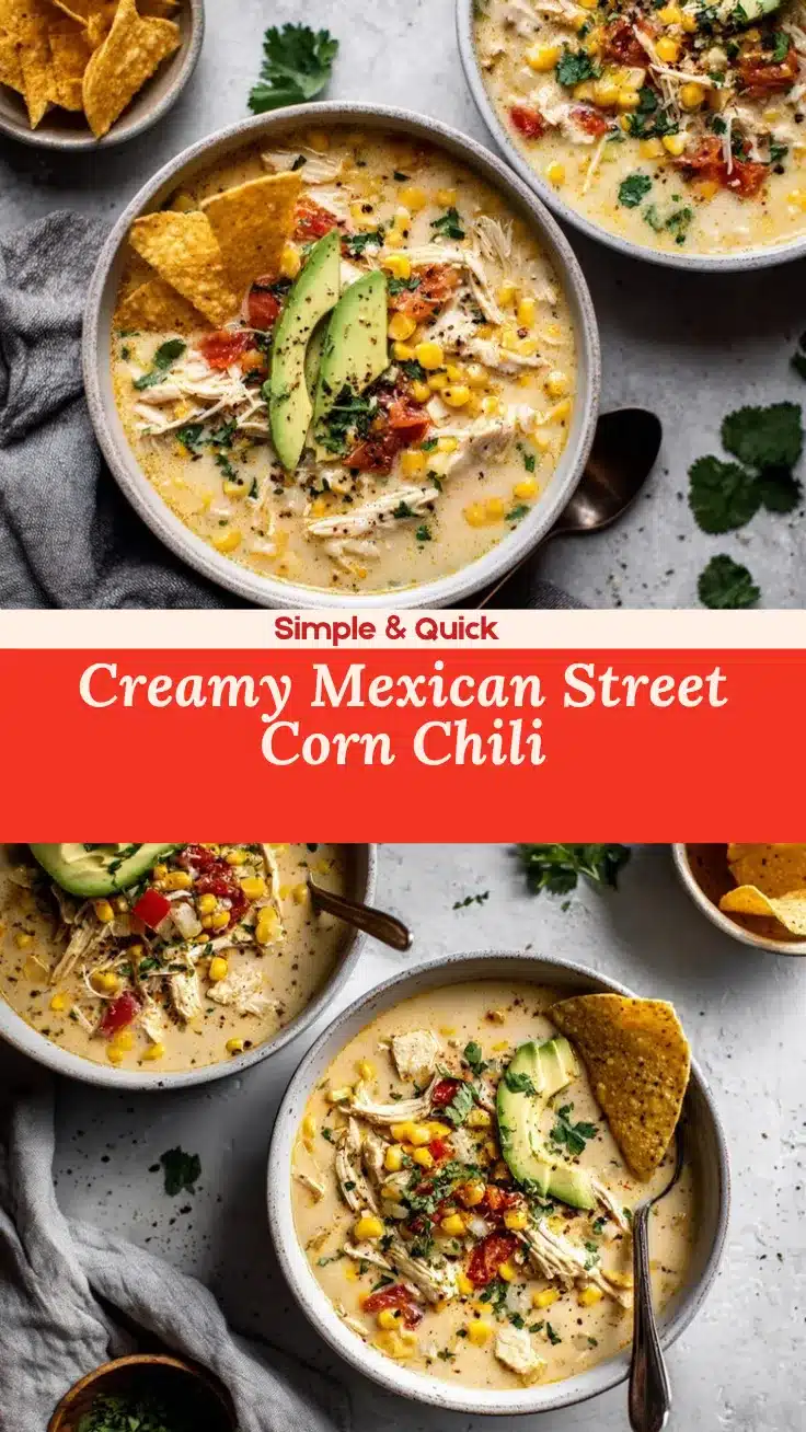 mexican street corn white chicken chili recipe
