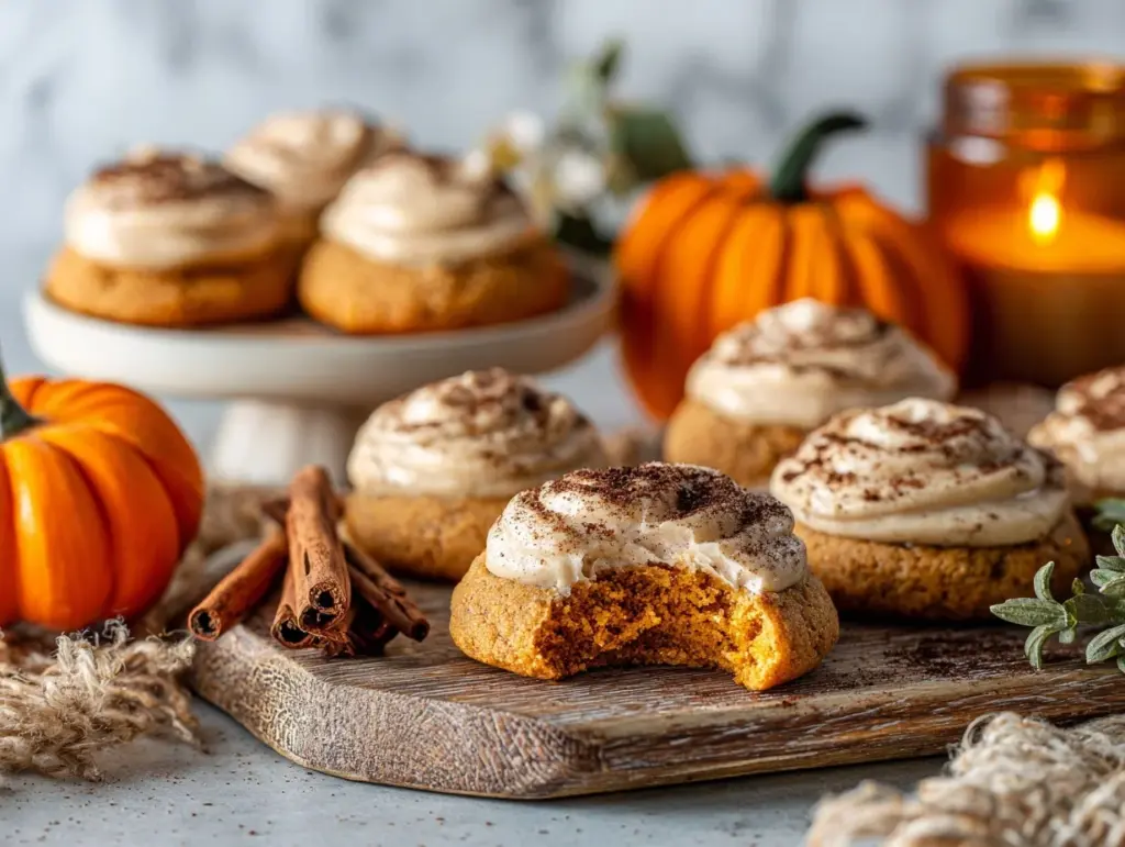 pumpkin cookies - featured image