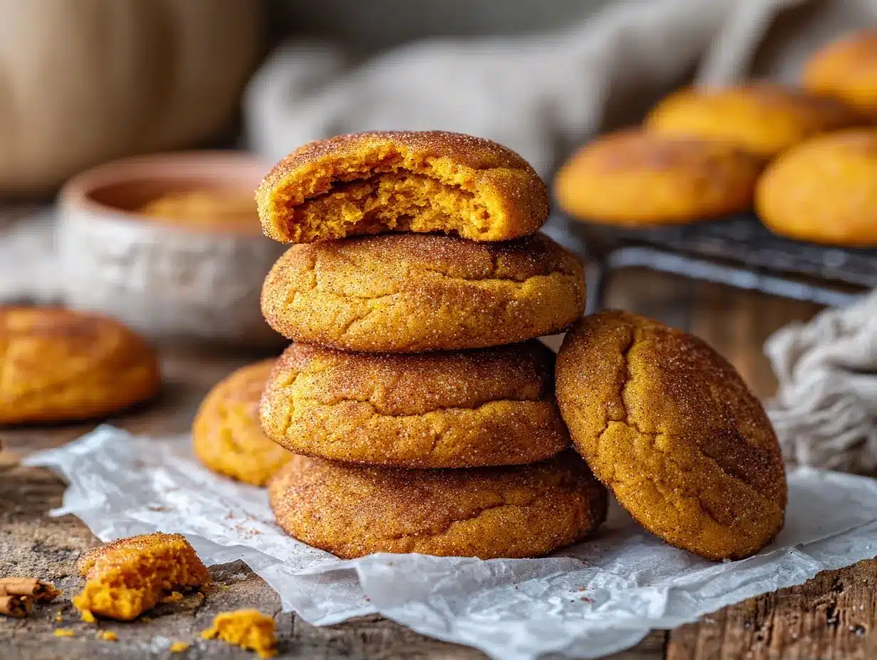 pumpkin snickerdoodles preparation steps