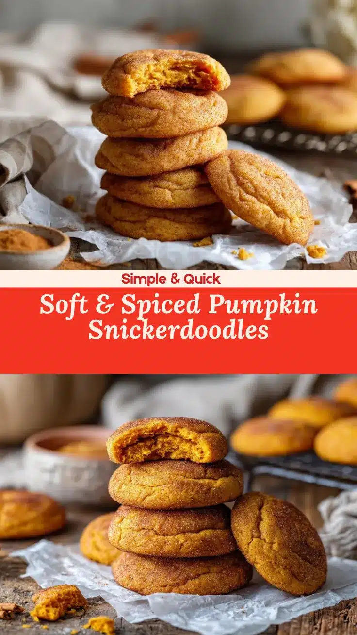 pumpkin snickerdoodles recipe