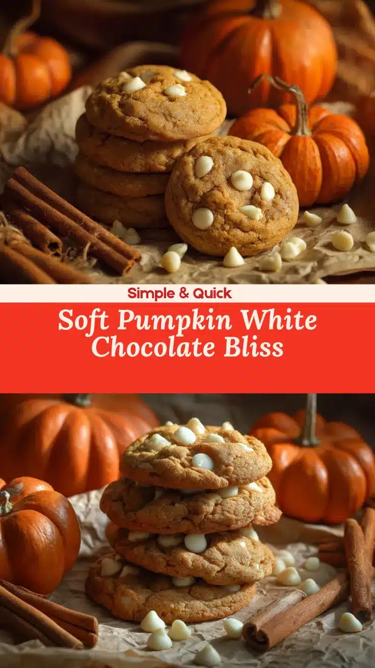 pumpkin white chocolate chip cookies recipe