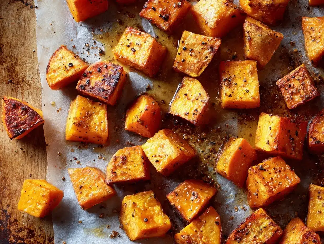 roasted sweet potatoes preparation steps