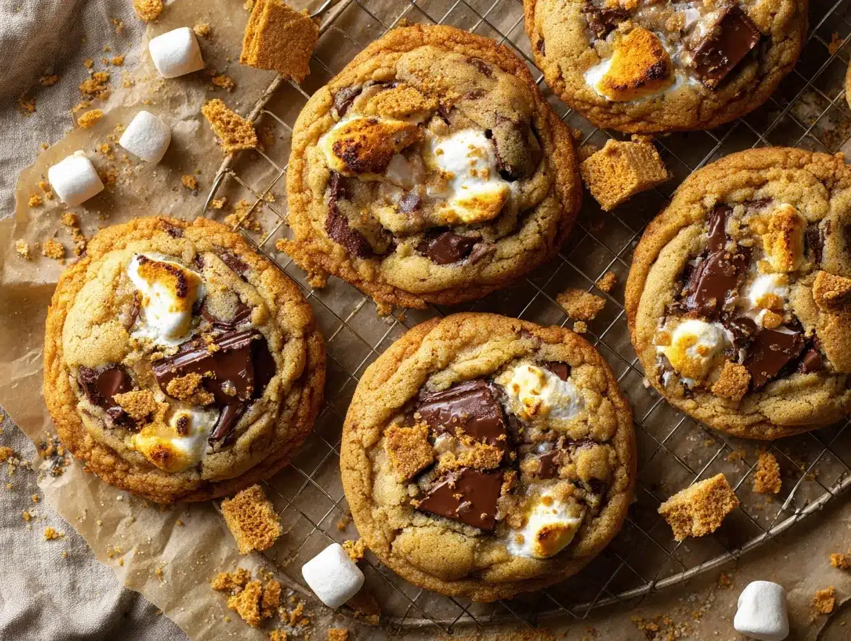 smores cookies recipe preparation steps