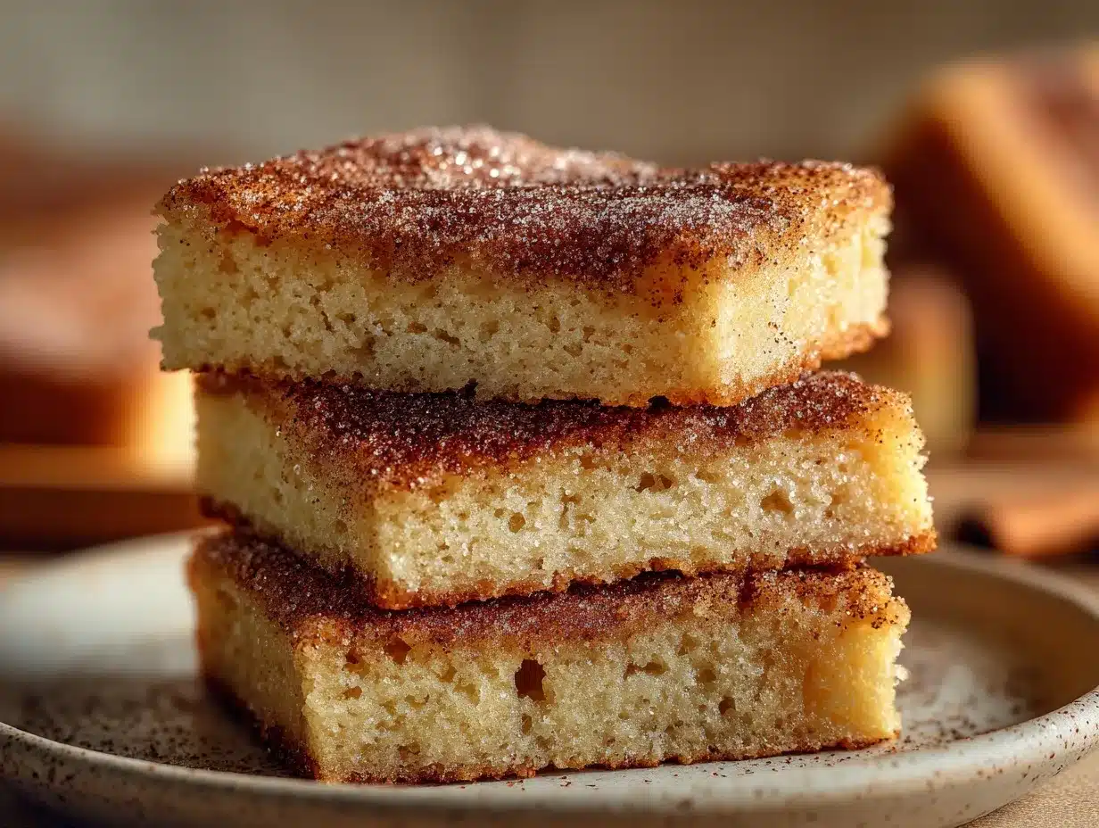 snickerdoodle cookie bars preparation steps