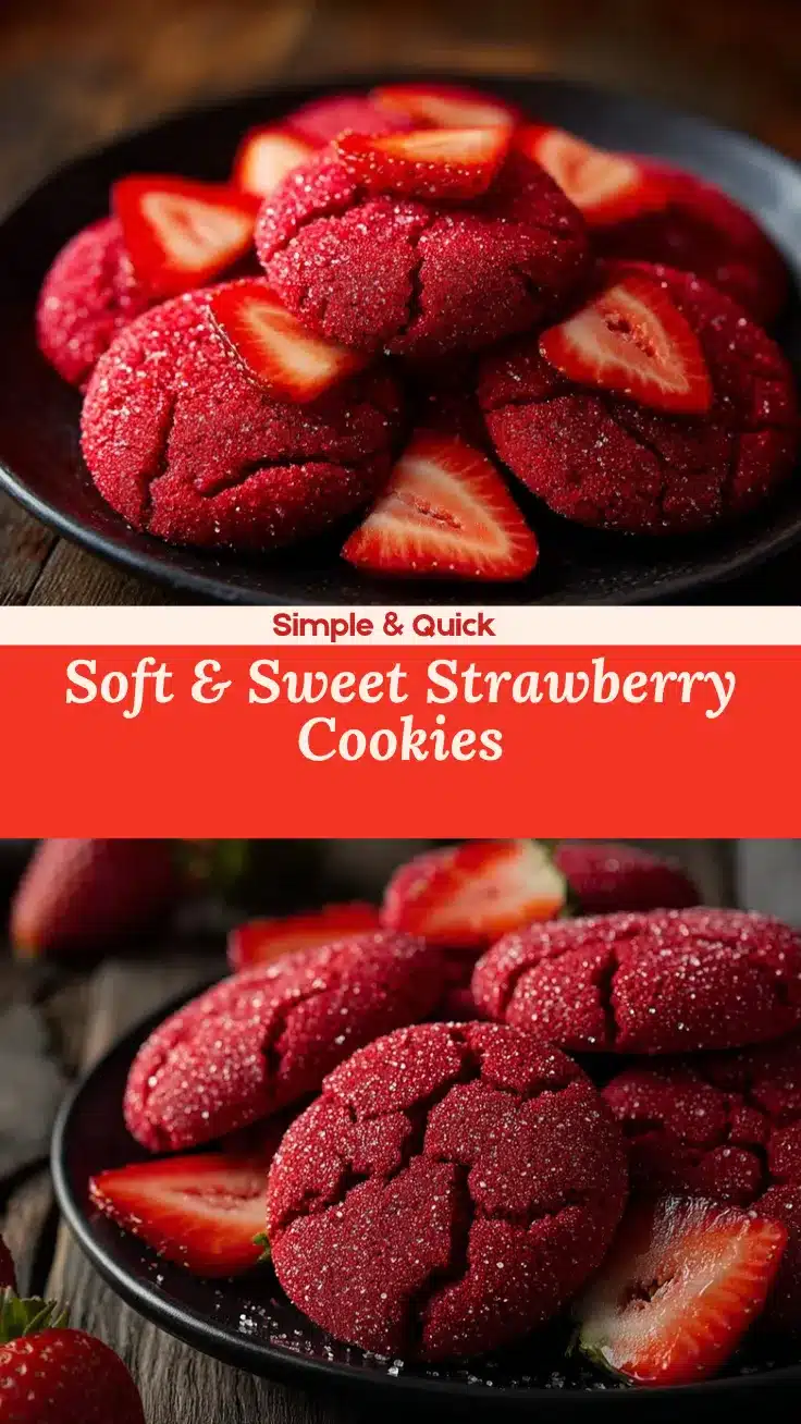 strawberry sugar cookies recipe
