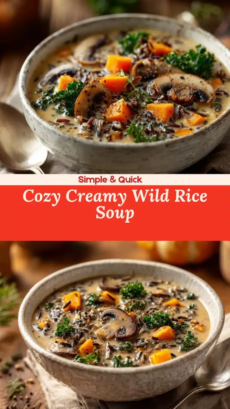 wild rice mushroom soup recipe