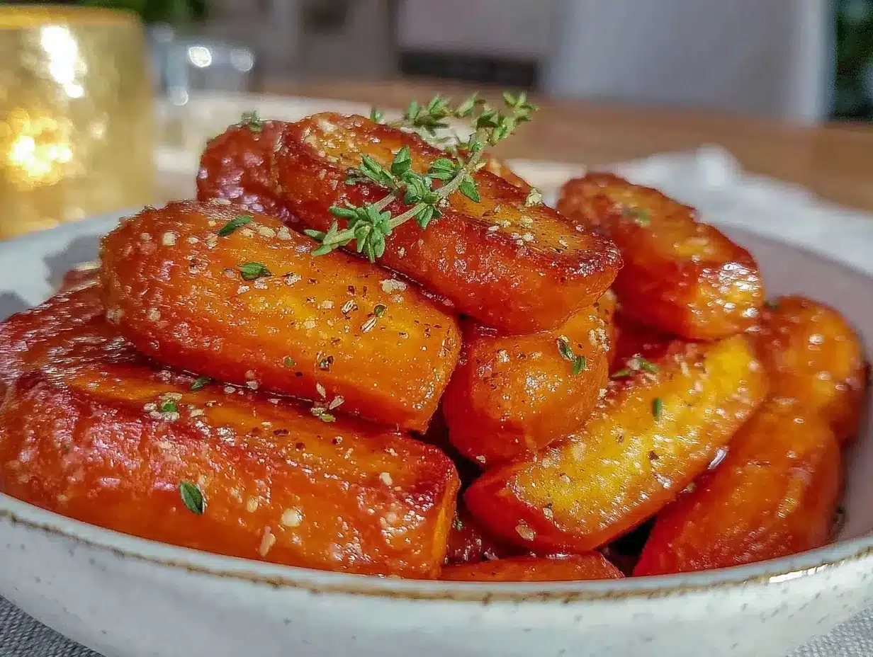 air fryer honey glazed carrots preparation steps