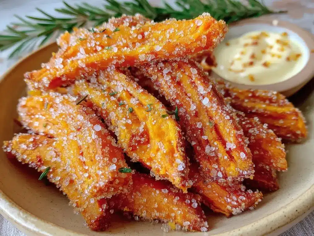 air fryer sweet potato fries - featured image