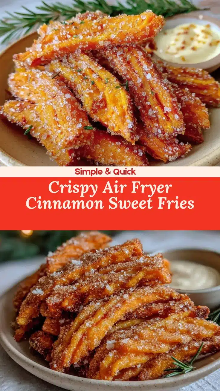 air fryer sweet potato fries recipe
