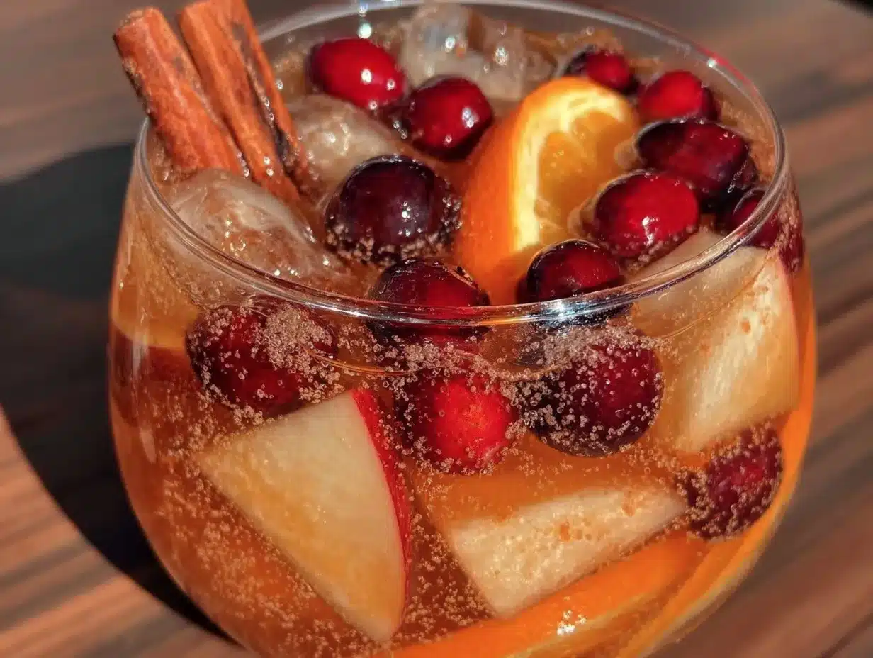apple cider sangria preparation steps