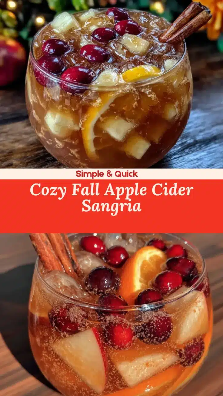 apple cider sangria recipe