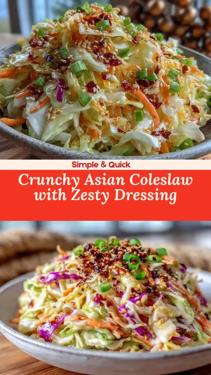 Asian coleslaw recipe