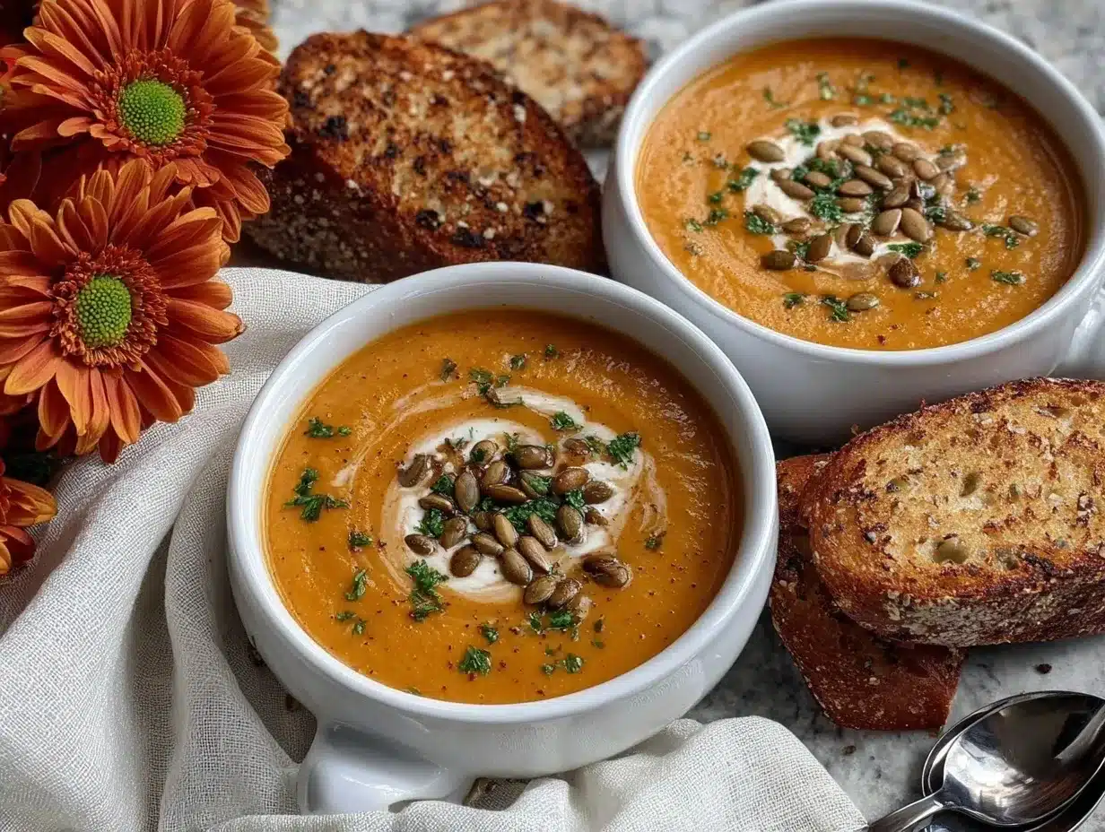autumn squash soup preparation steps