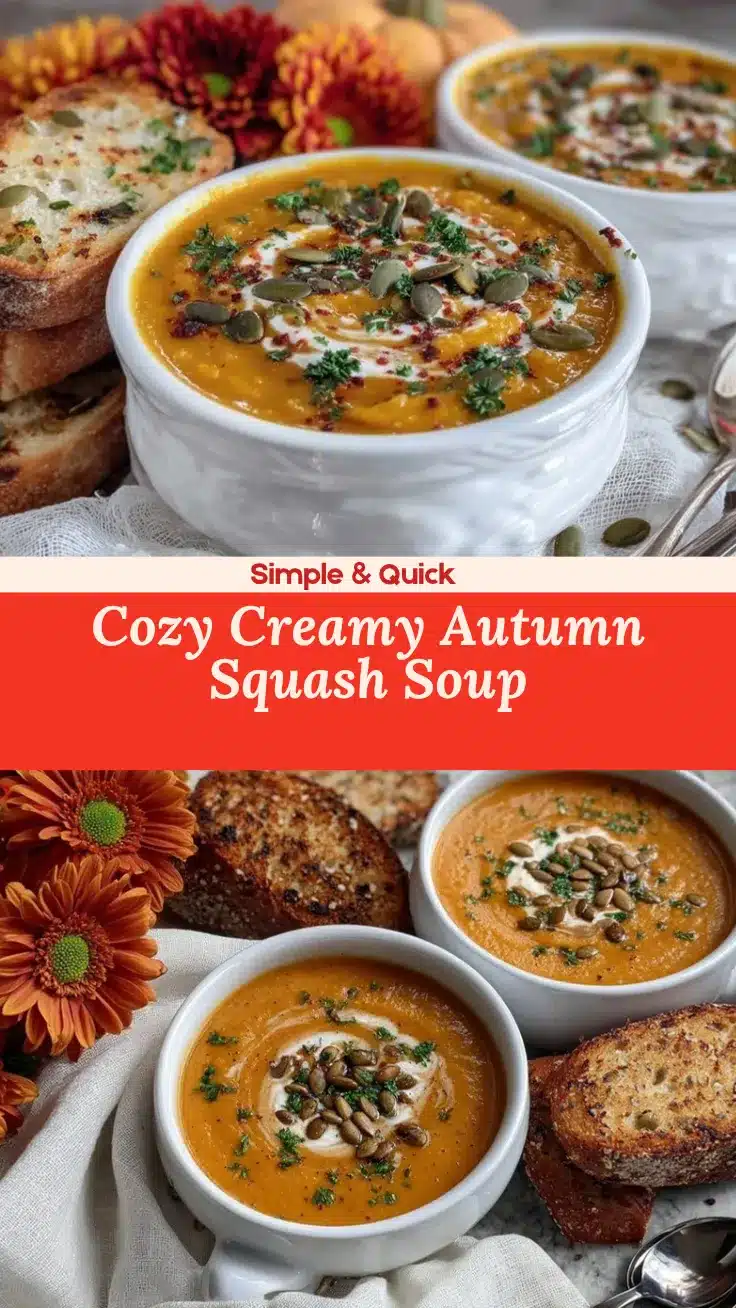 autumn squash soup recipe
