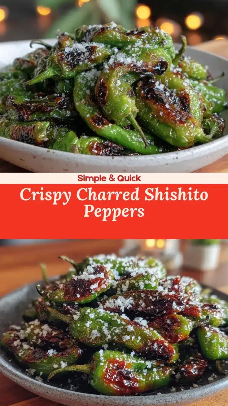 charred shishito peppers recipe