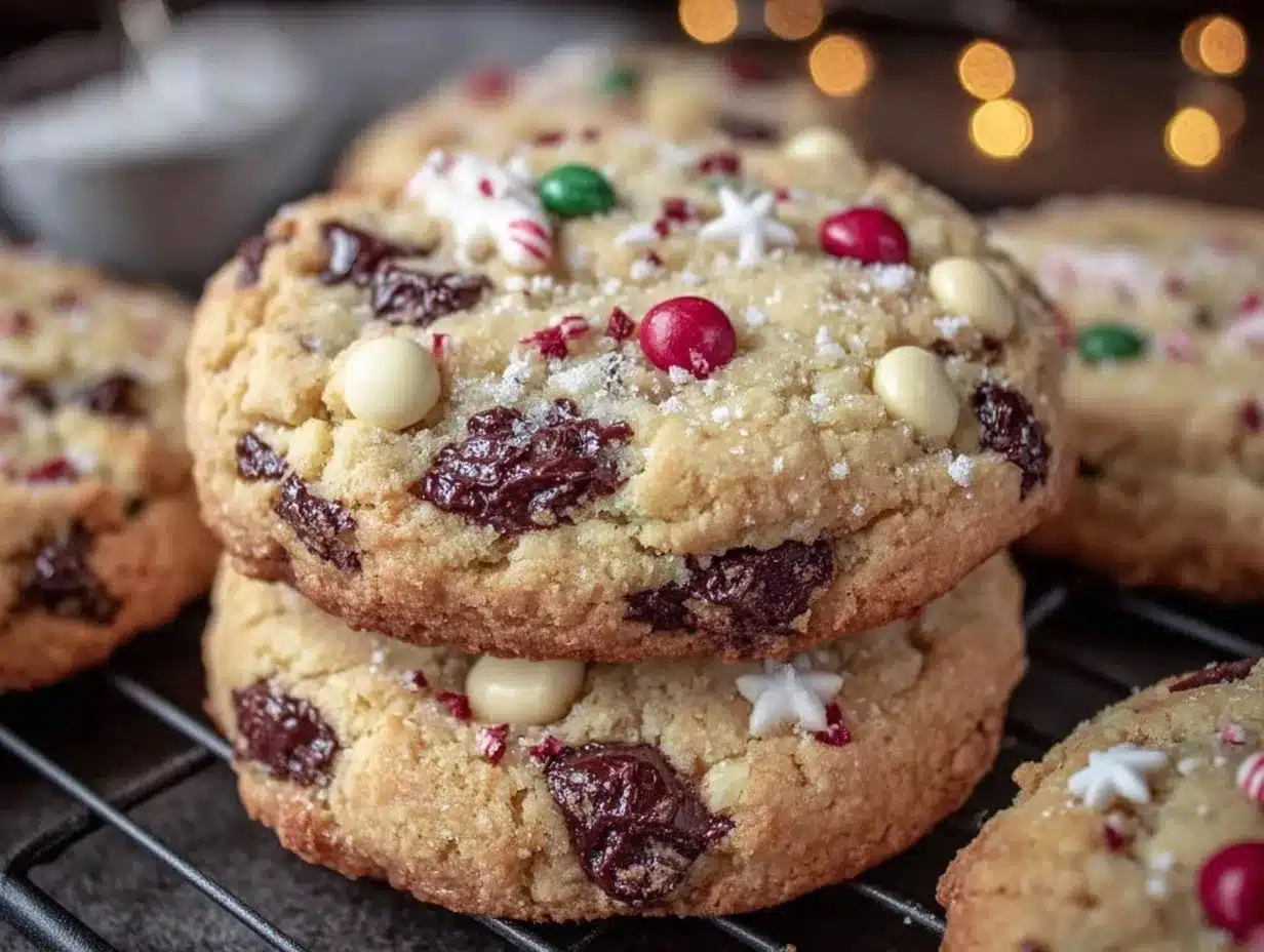 Chocolate Chip Christmas Cookies preparation steps