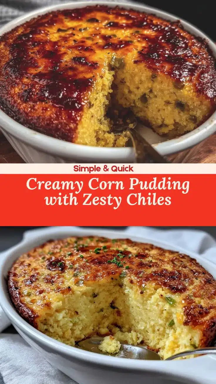 corn pudding with green chiles recipe
