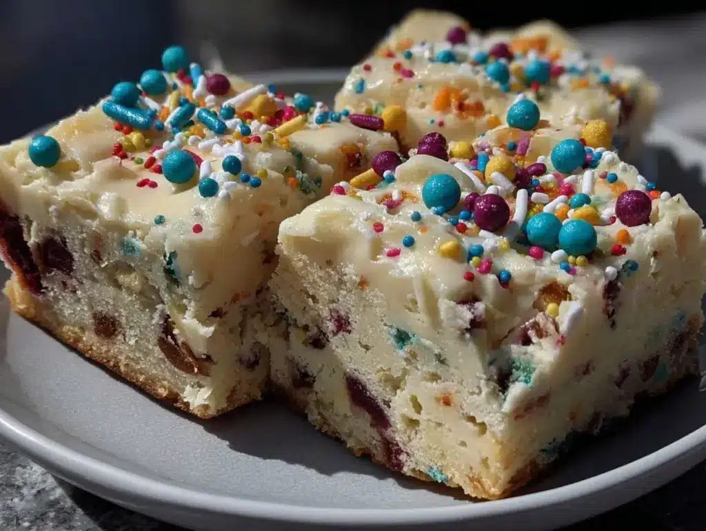 Cream Cheese Funfetti Bars - featured image