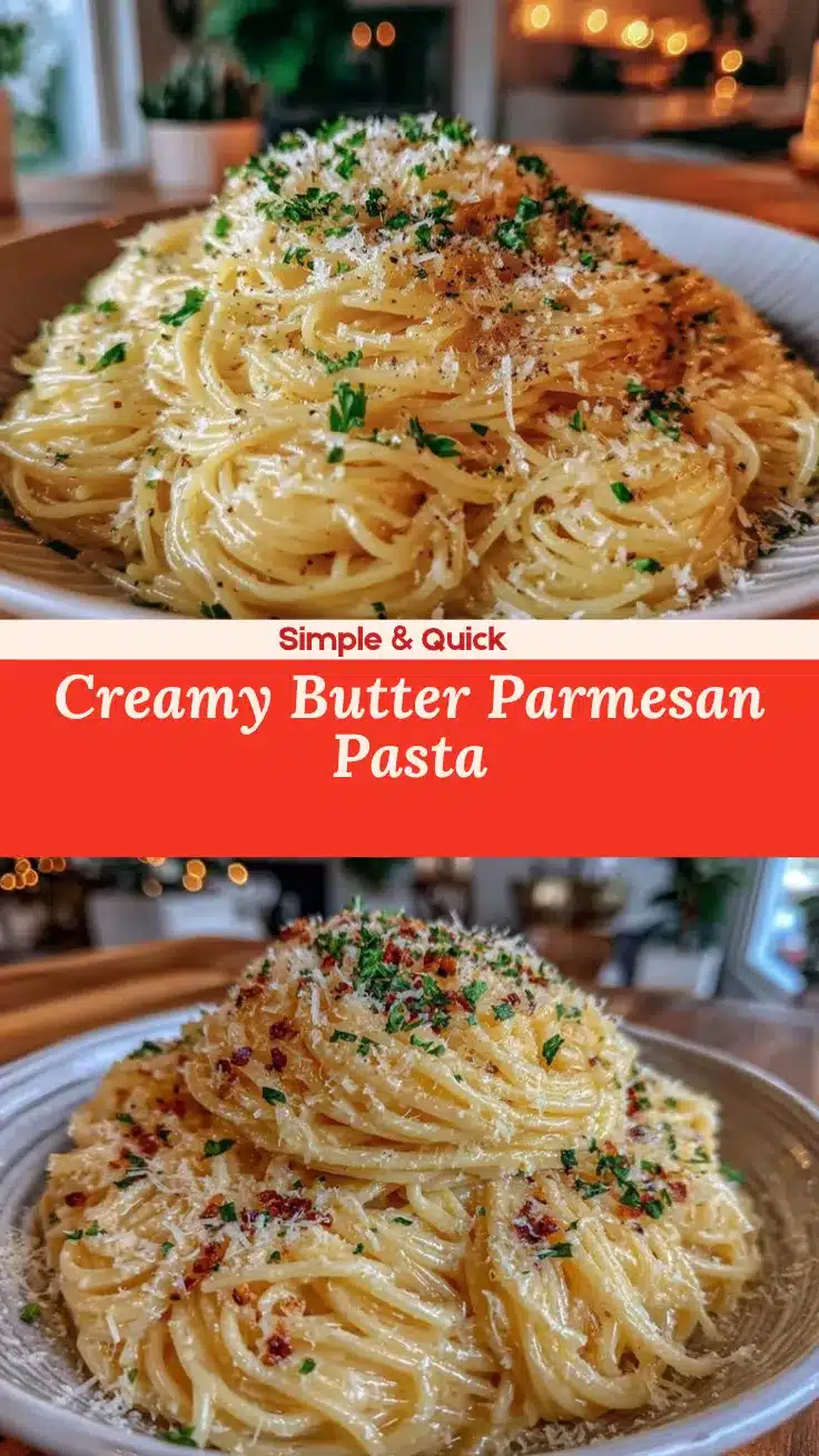 creamy butter Parmesan pasta recipe