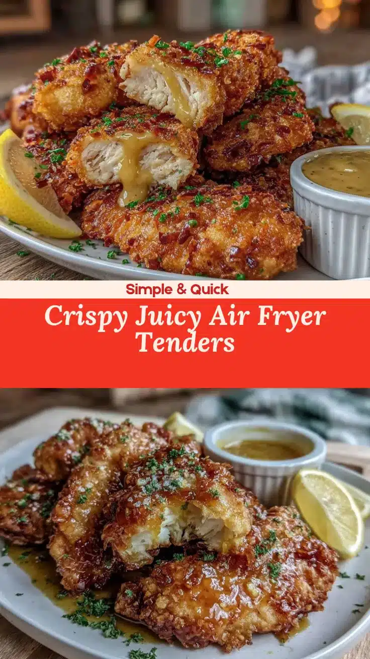 crispy air fryer chicken tenders recipe