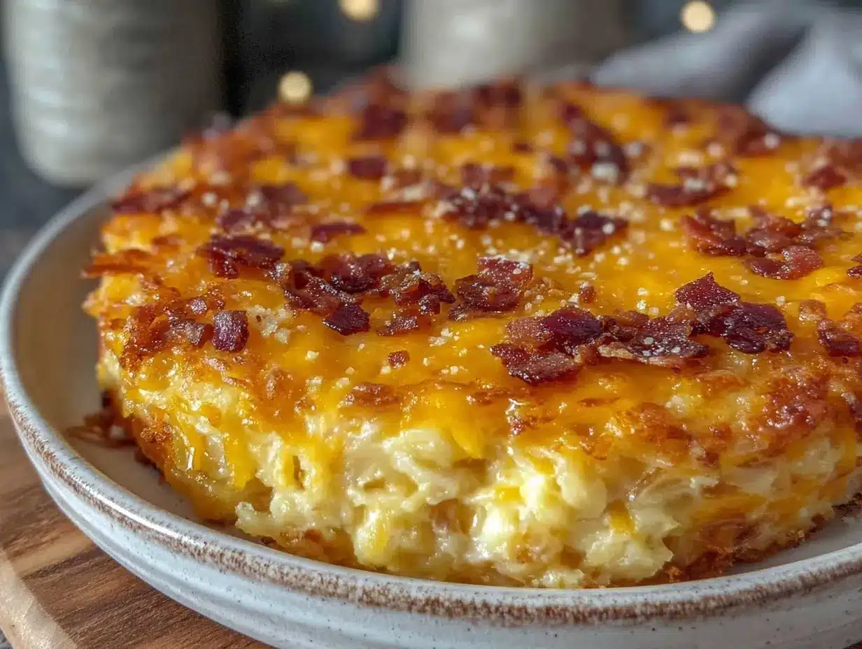 crockpot cheesy hash brown casserole preparation steps