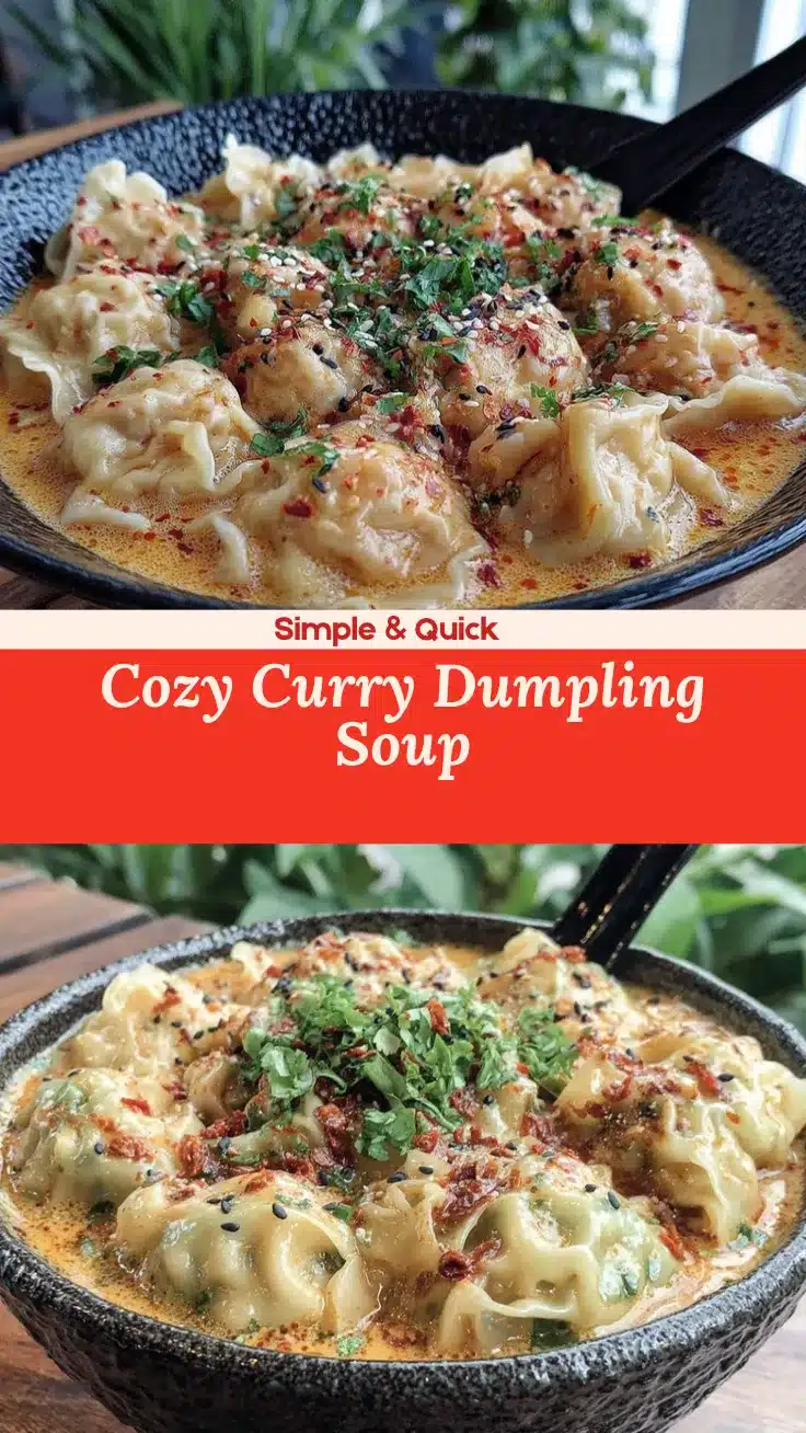curry dumpling soup recipe