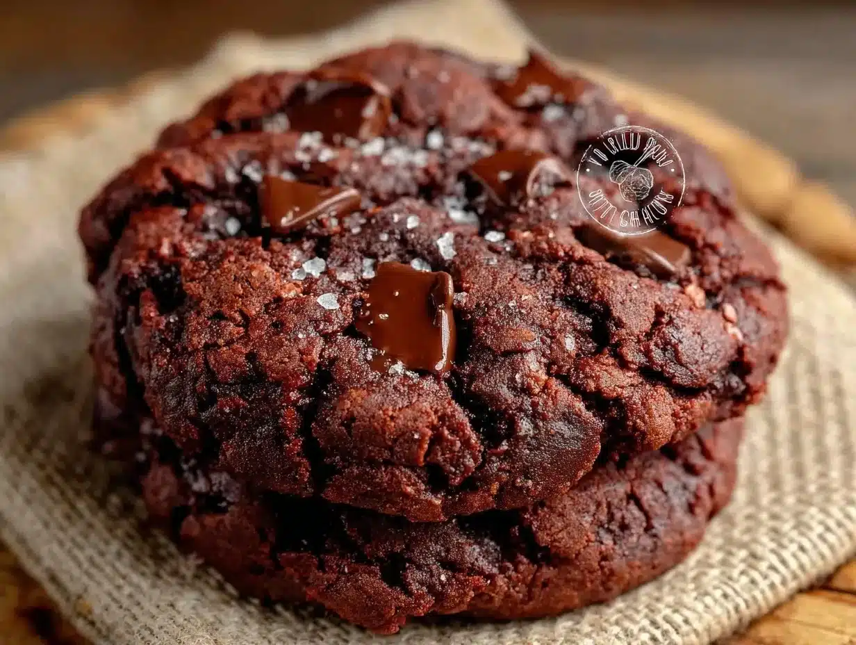 double chocolate chunk protein cookies preparation steps