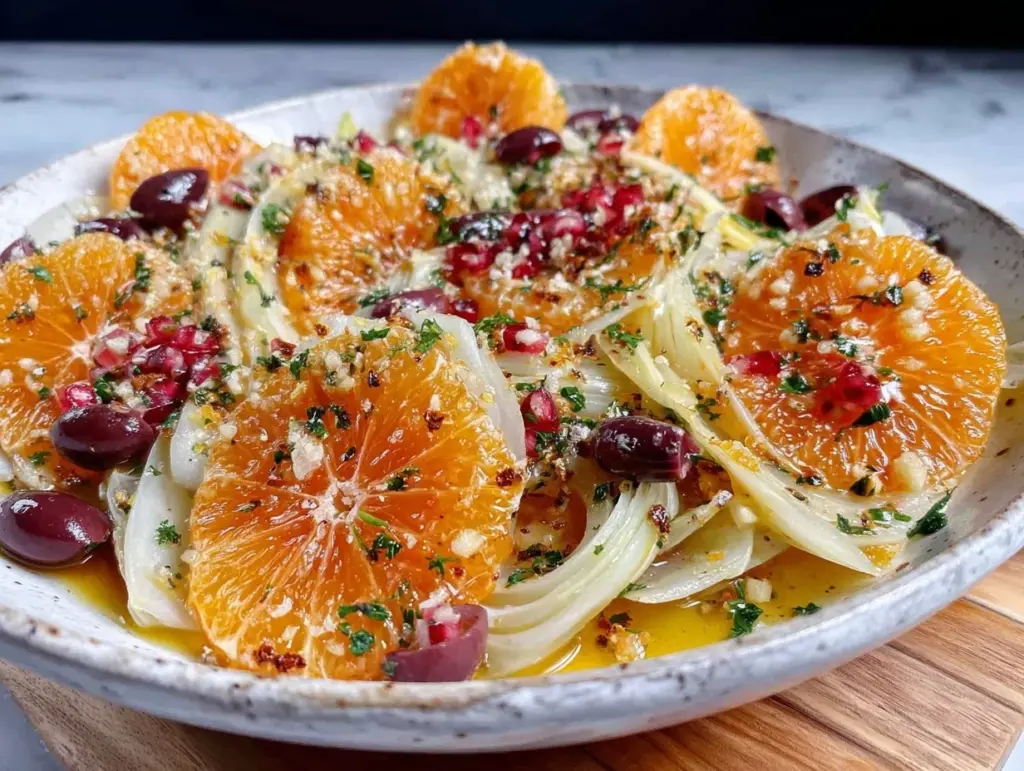 fennel and orange salad - featured image