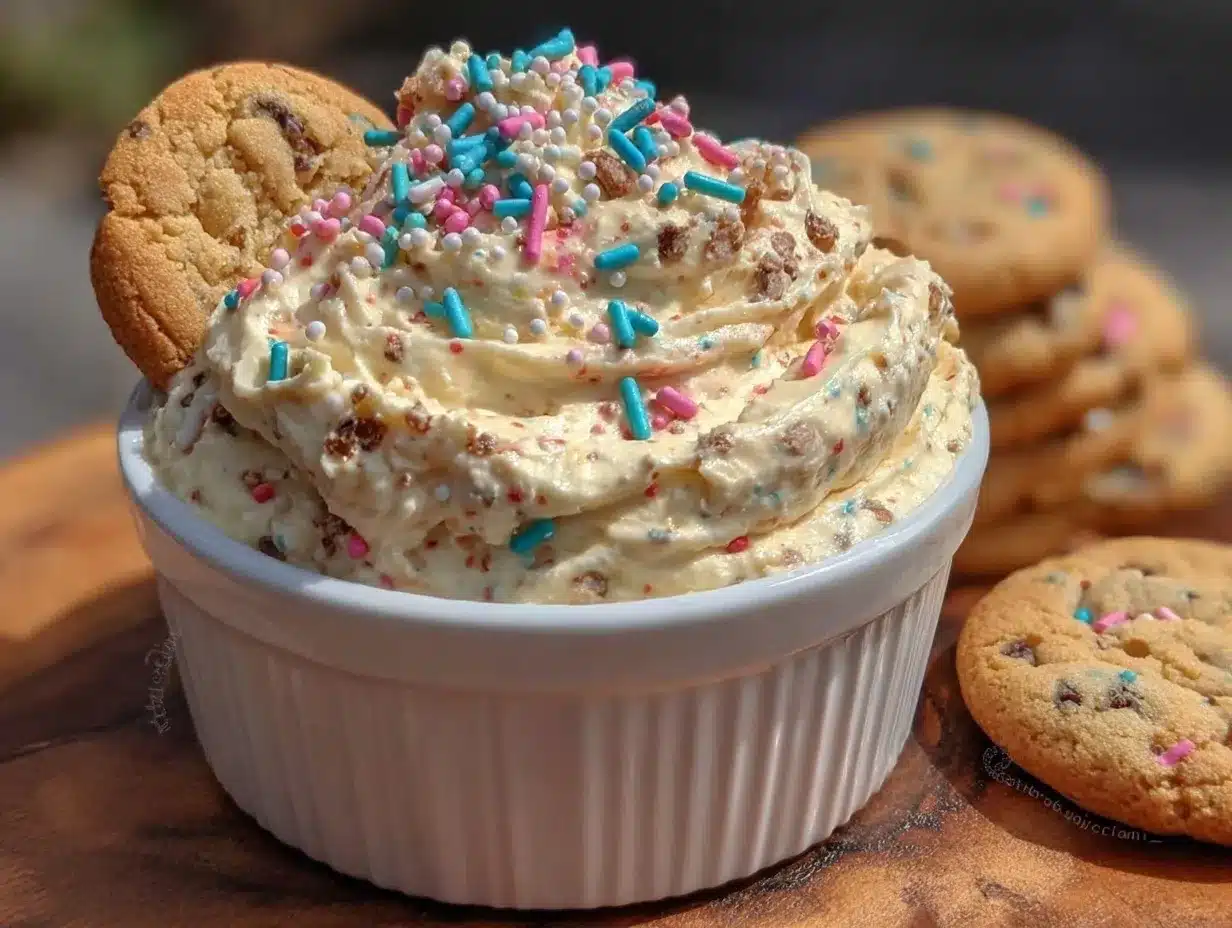Funfetti dip preparation steps