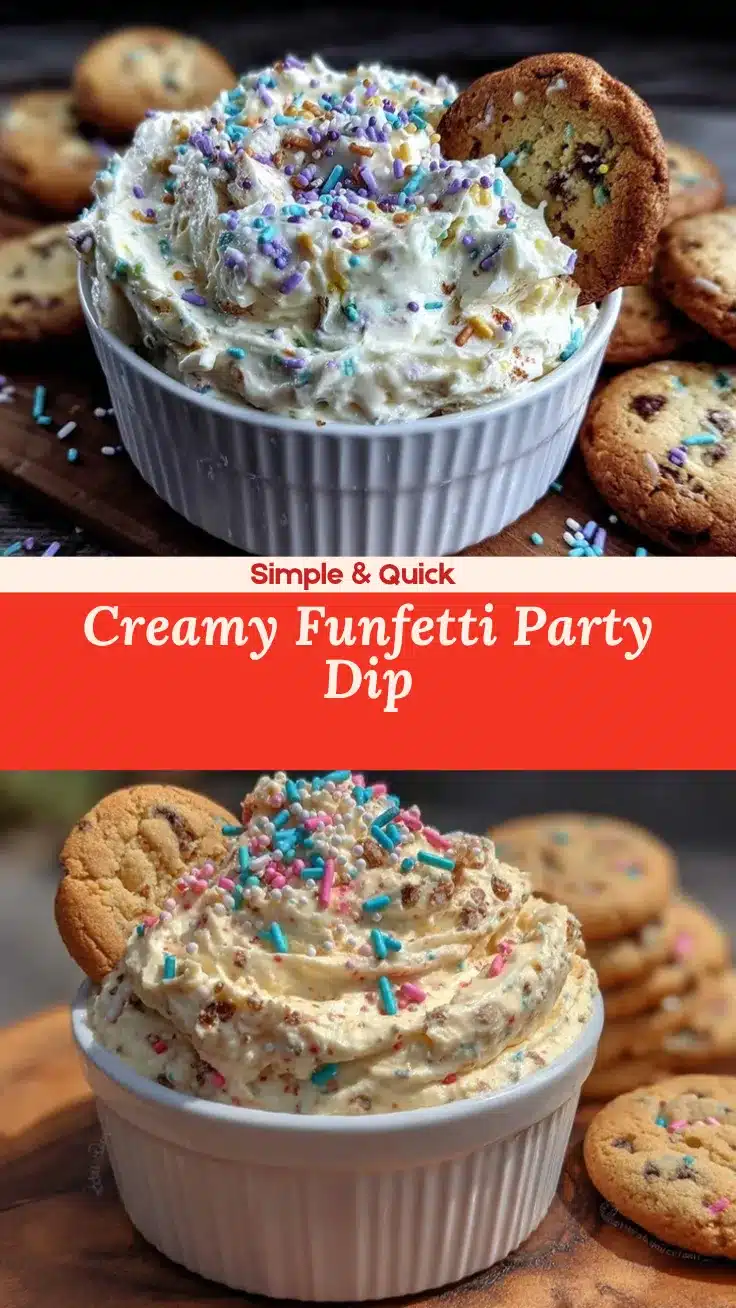 Funfetti dip recipe