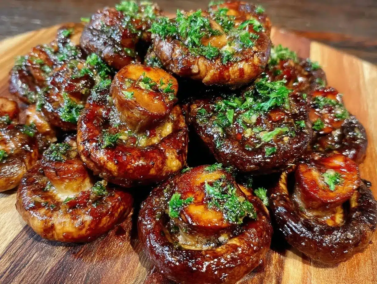 garlic butter sautéed mushrooms preparation steps