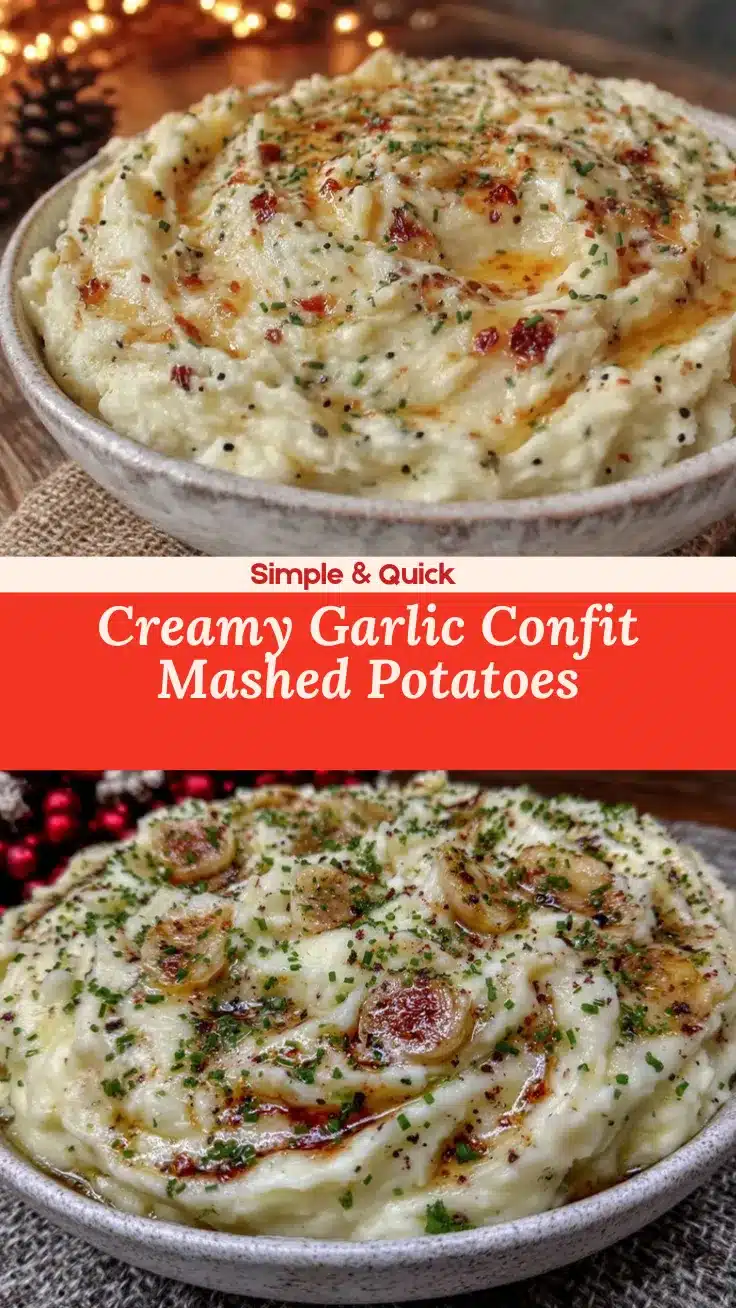 garlic confit mashed potatoes recipe
