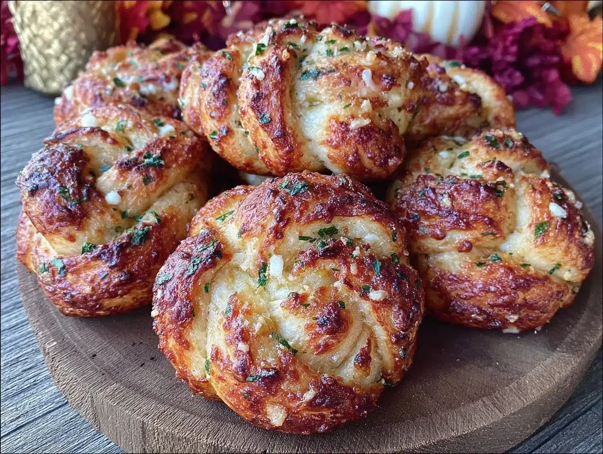 garlic knots recipe preparation steps