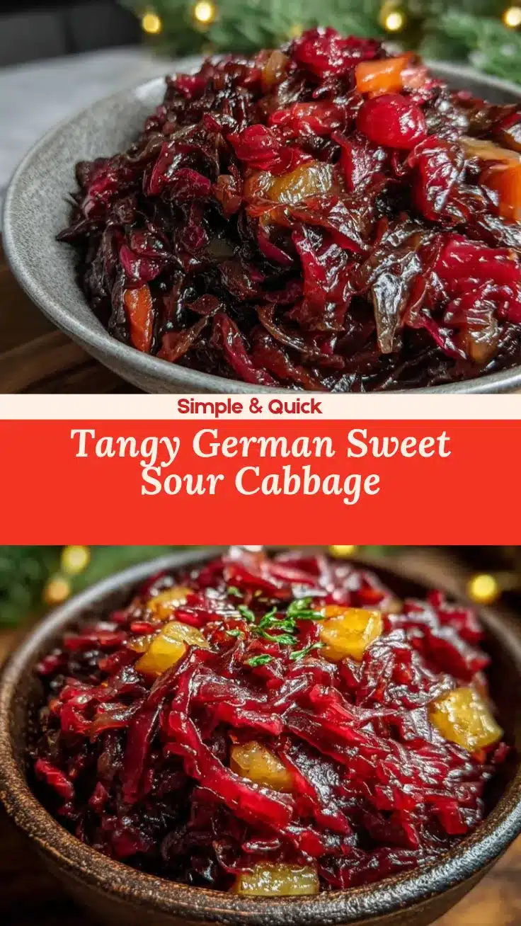 german-style sweet and sour red cabbage recipe