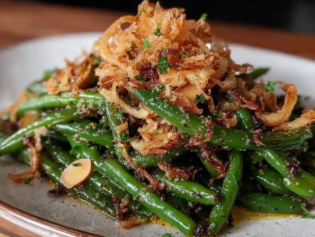 green beans almondine - featured image