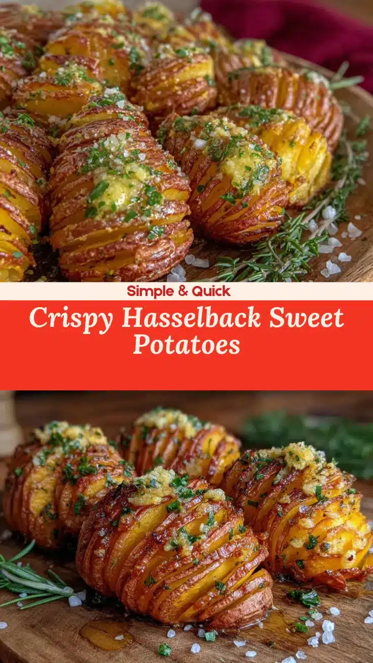 hasselback sweet potatoes recipe