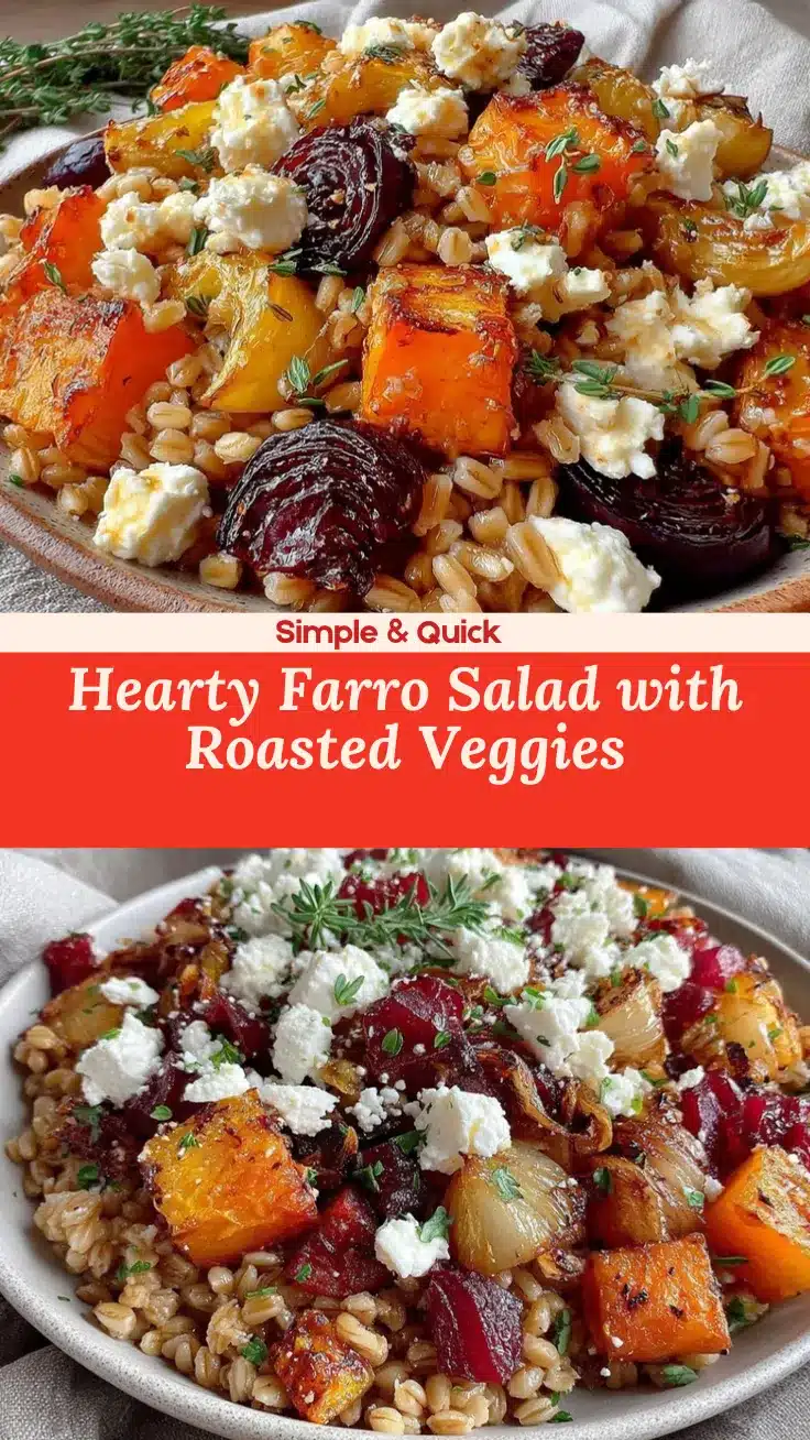 hearty farro salad recipe