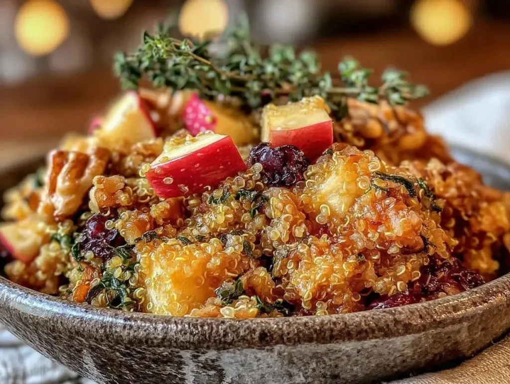 herbed quinoa stuffing - featured image