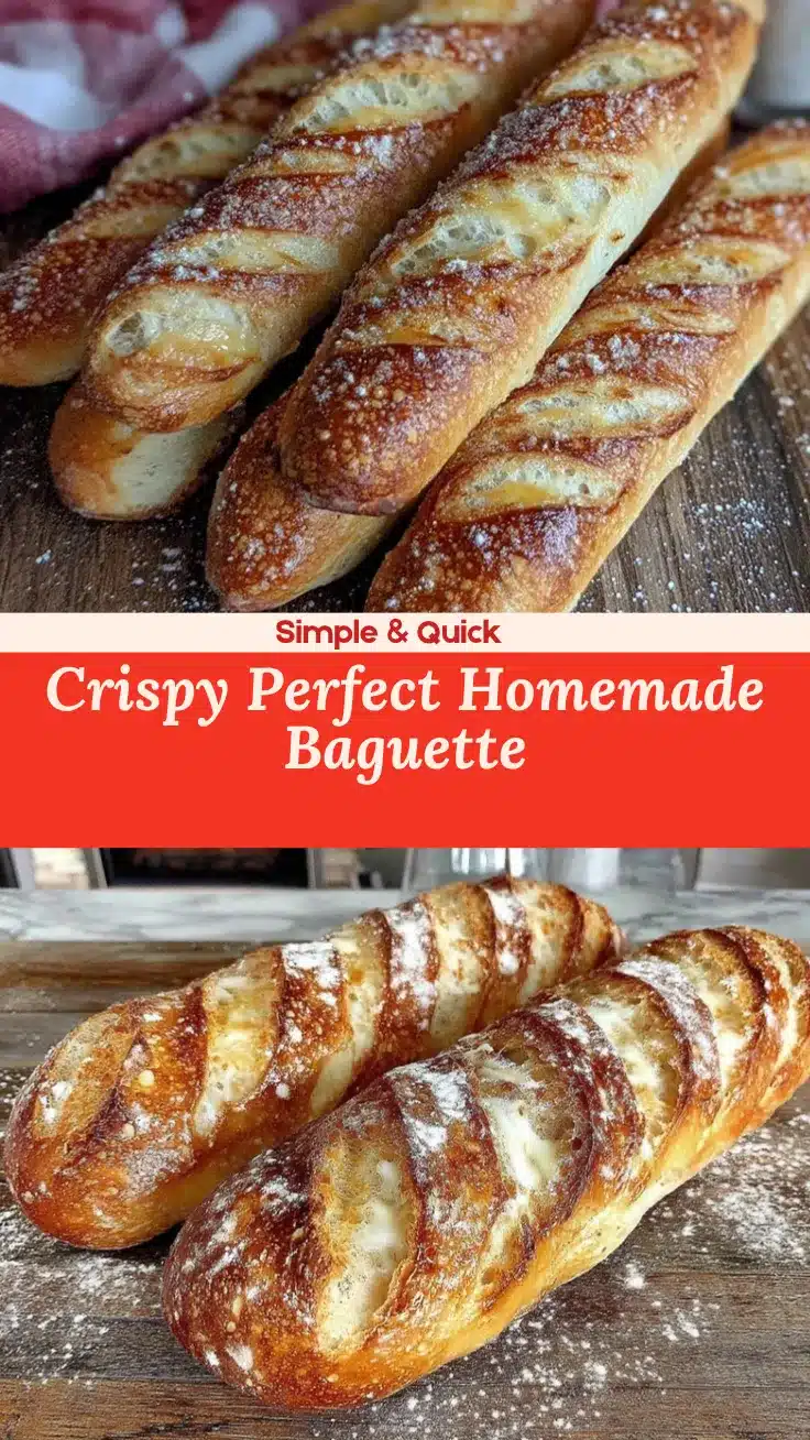 homemade baguette recipe recipe