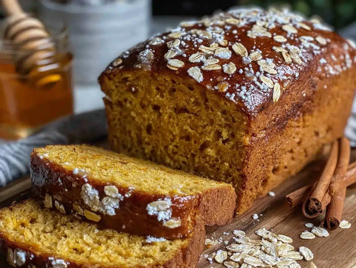 honey-cinnamon oatmeal bread preparation steps
