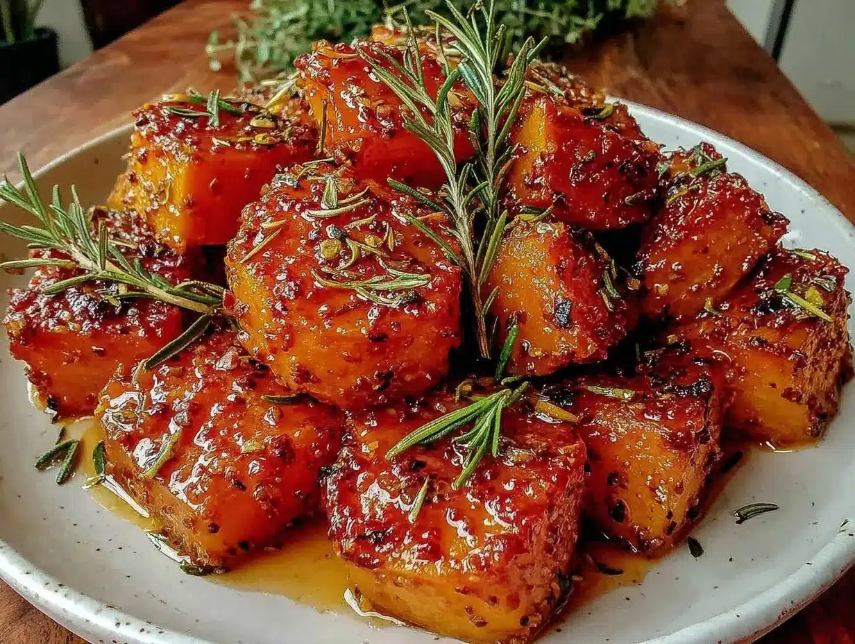 honey roasted butternut squash preparation steps
