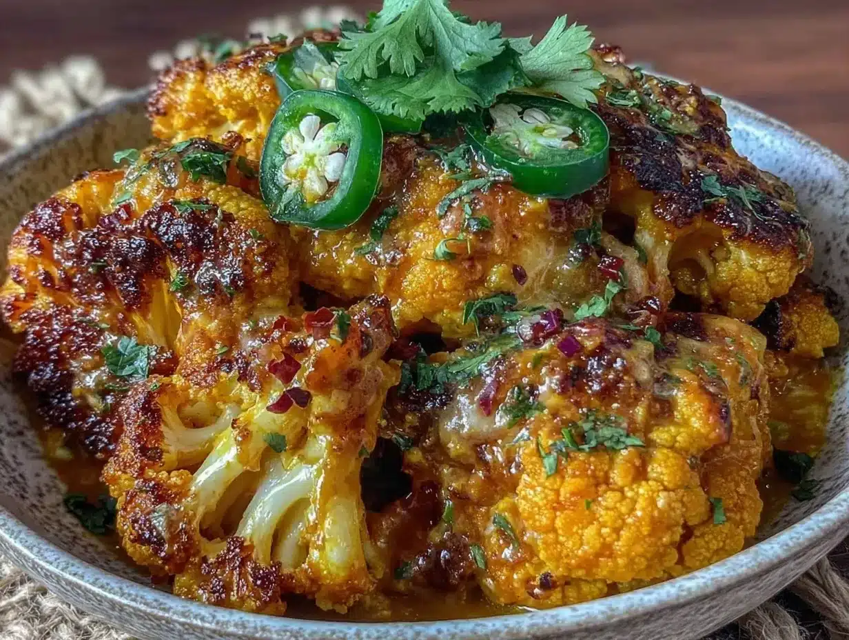 indian spiced cauliflower preparation steps