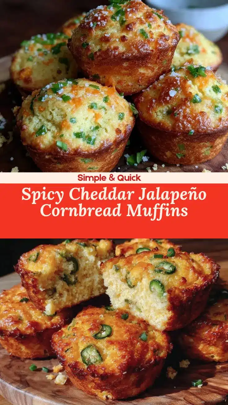 jalapeño cheddar cornbread muffins recipe